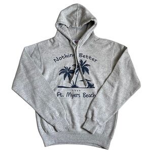 Beach Love Unisex Fort Myers Sweatshirt Size S Tourist Souvenir Groovy